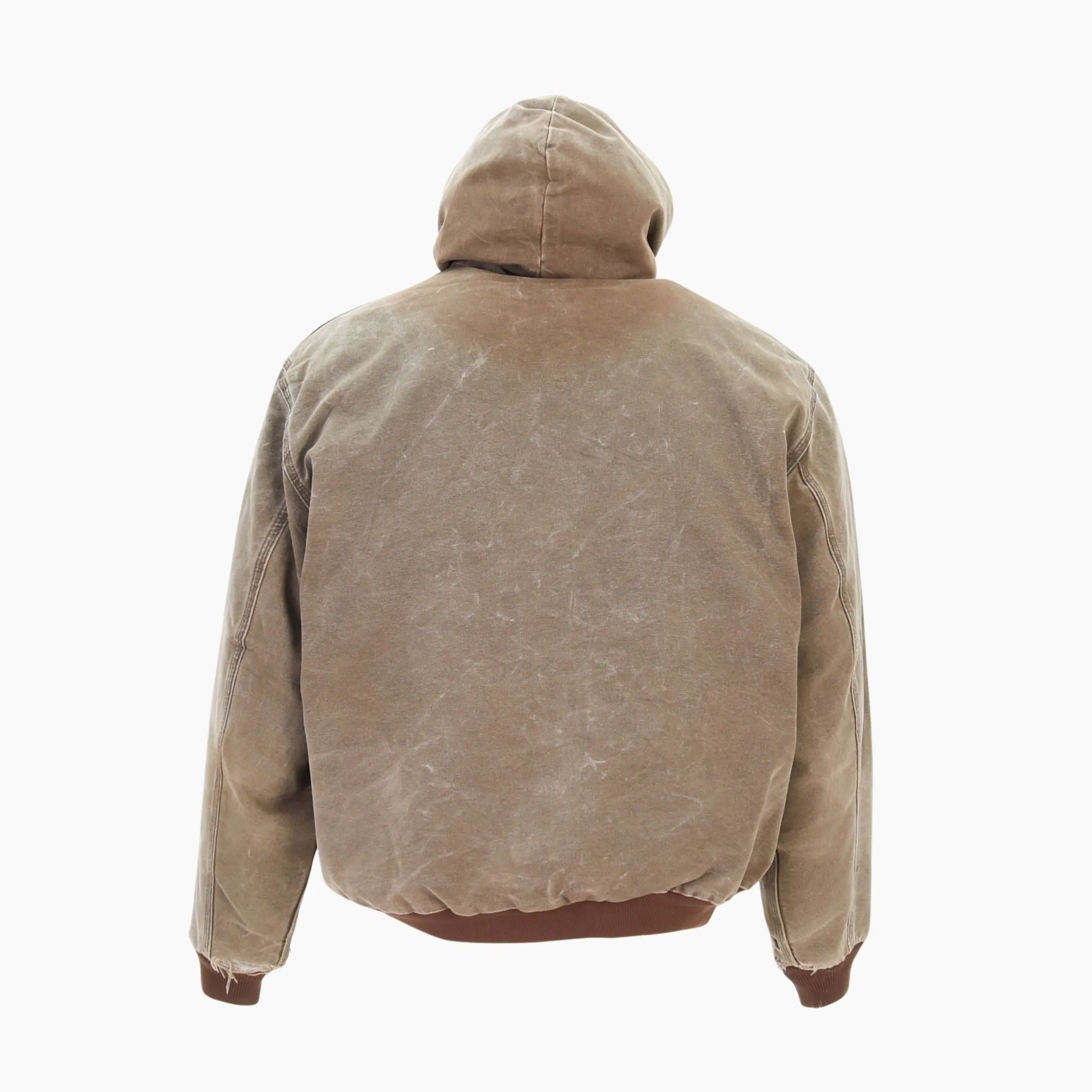 Active Hooded Jacket - Washed Brown