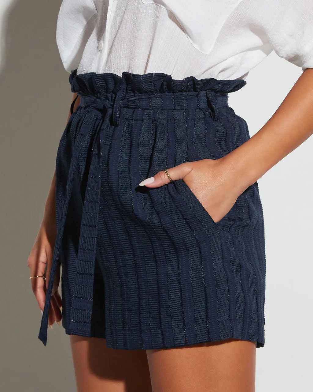 Aisha Wide Leg High Rise Shorts