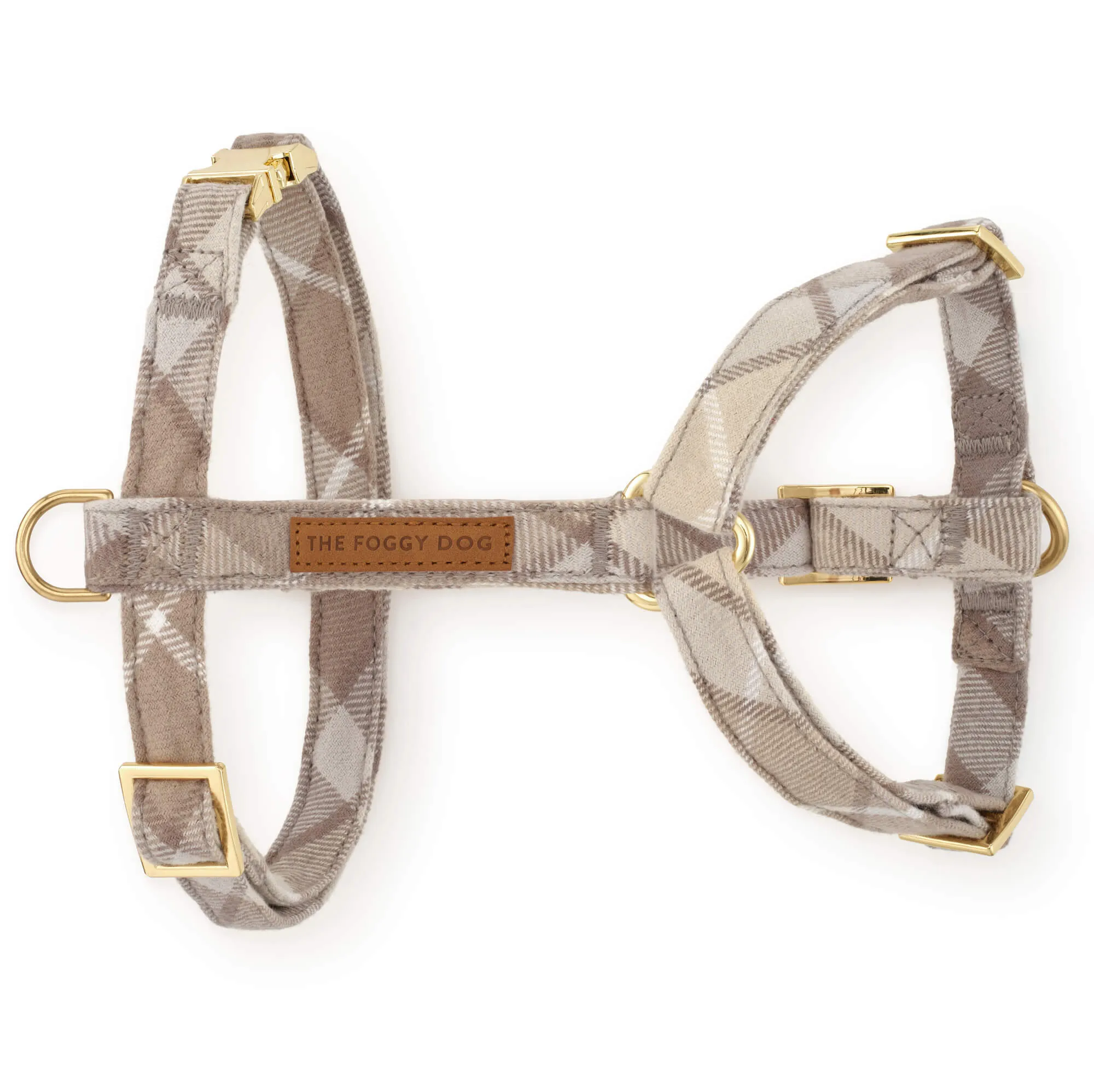 Andover Plaid Flannel Dog Harness