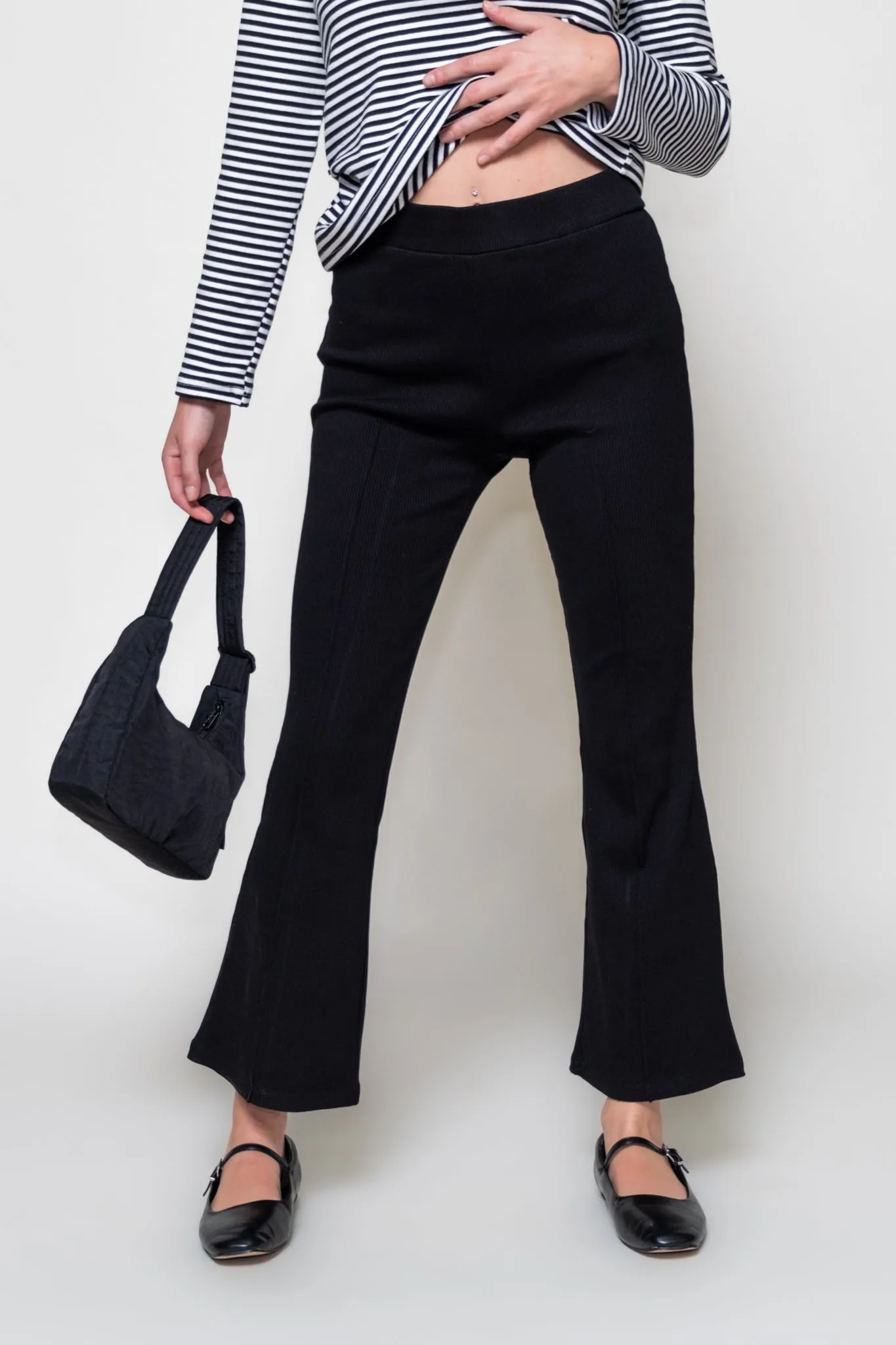 Annie Cropped Stretch Flares