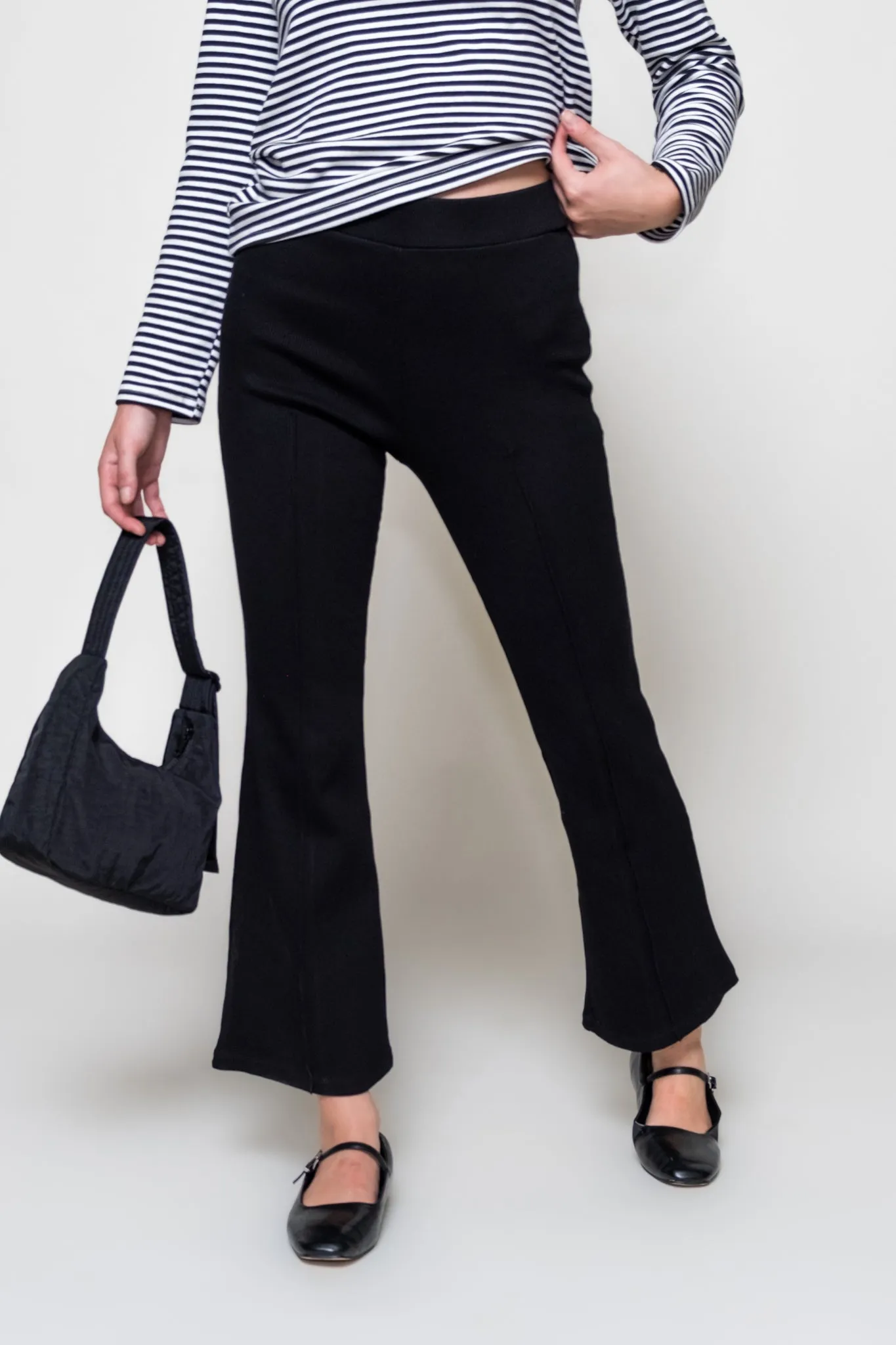 Annie Cropped Stretch Flares