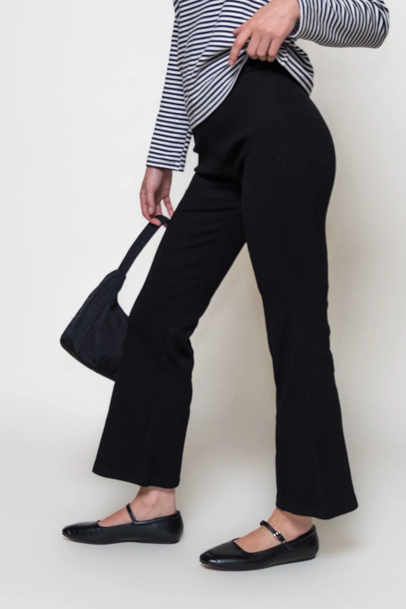 Annie Cropped Stretch Flares