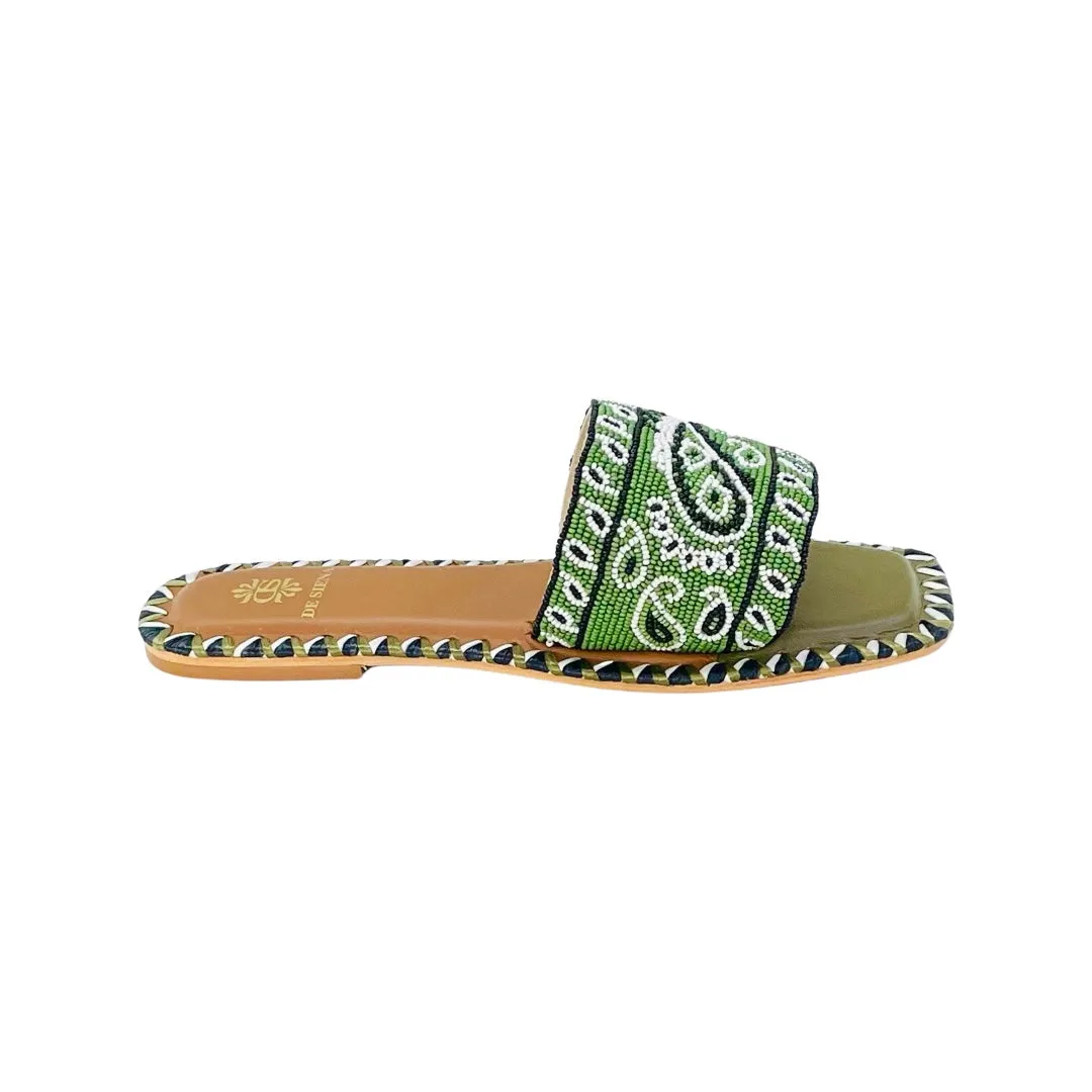 BANDANA MILITARY GREEN FLATS