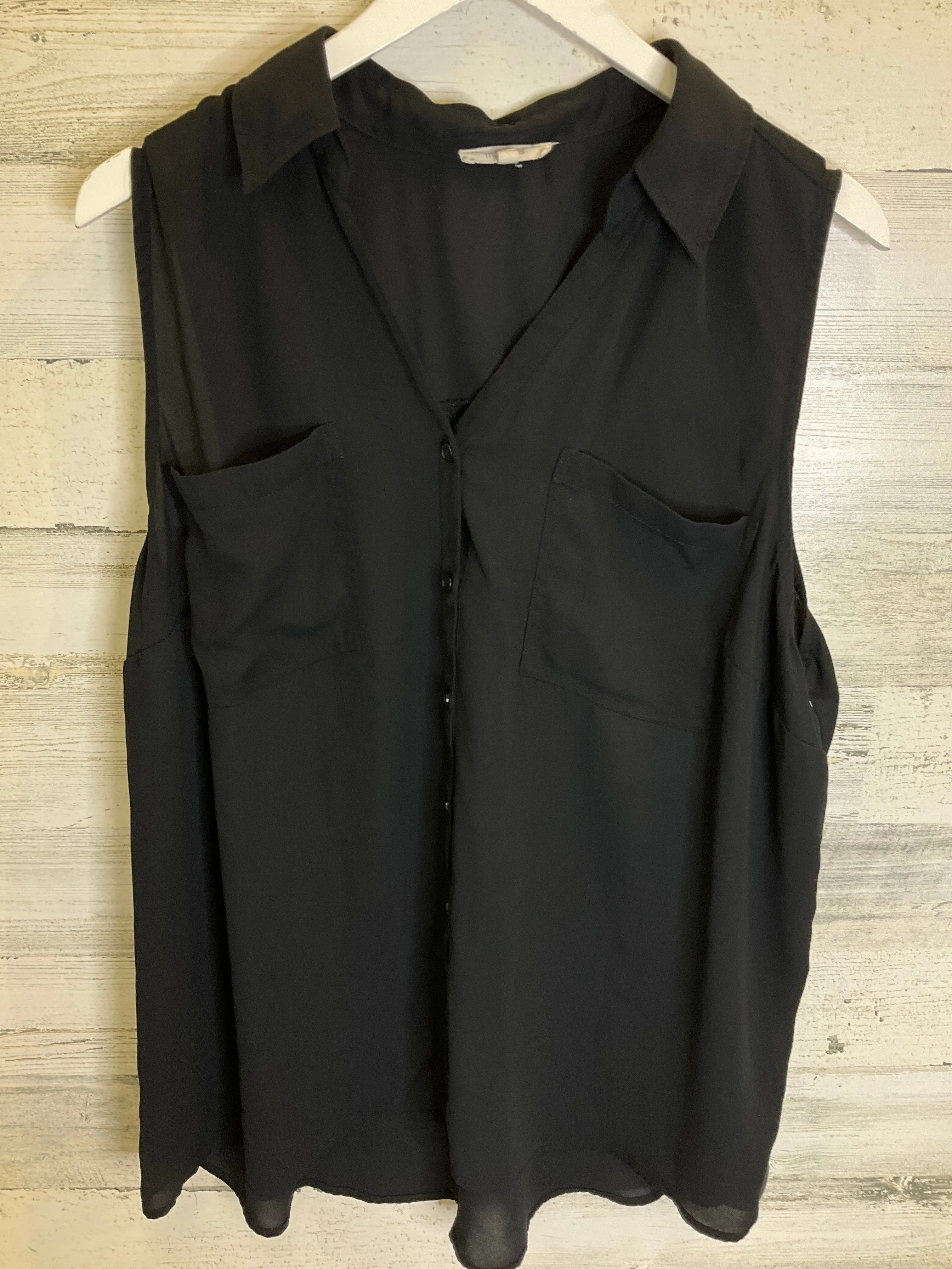 Black Top Sleeveless Maurices, Size 2x