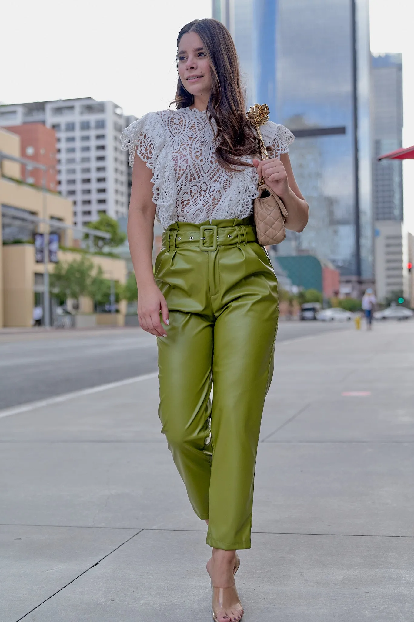 Boho Ruffle Short Sleeve Top