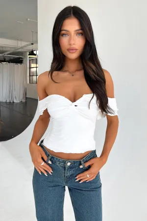 Brennan Top - White