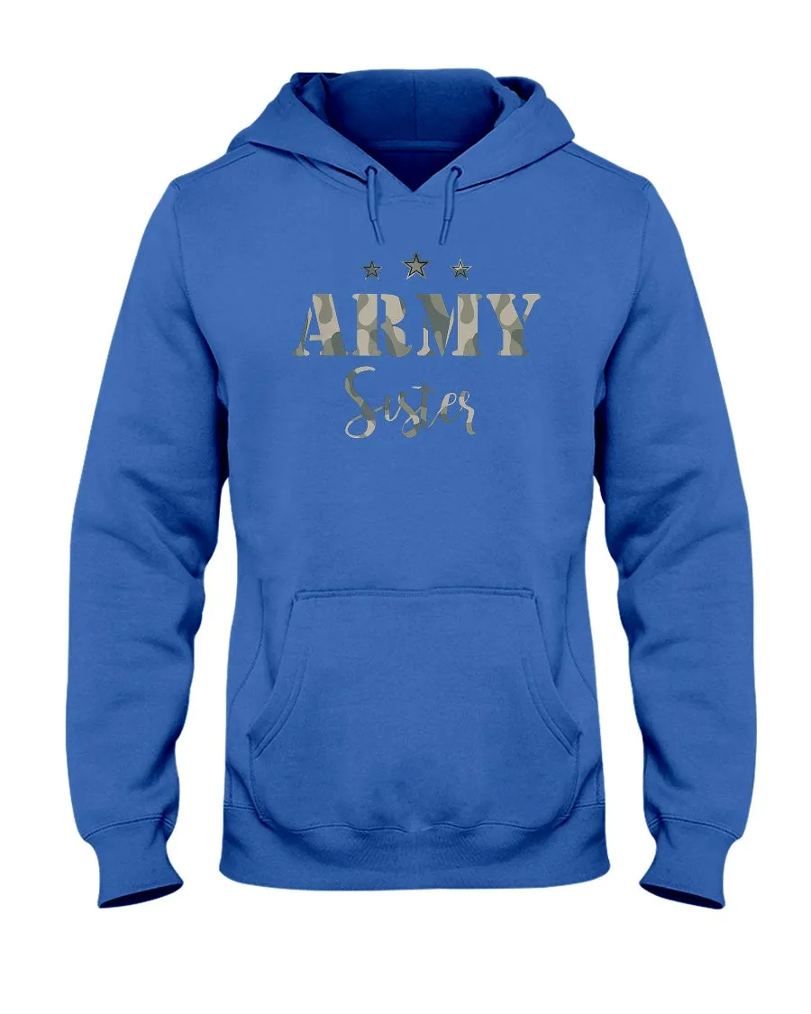 Camouflage Army Sister T-shirts