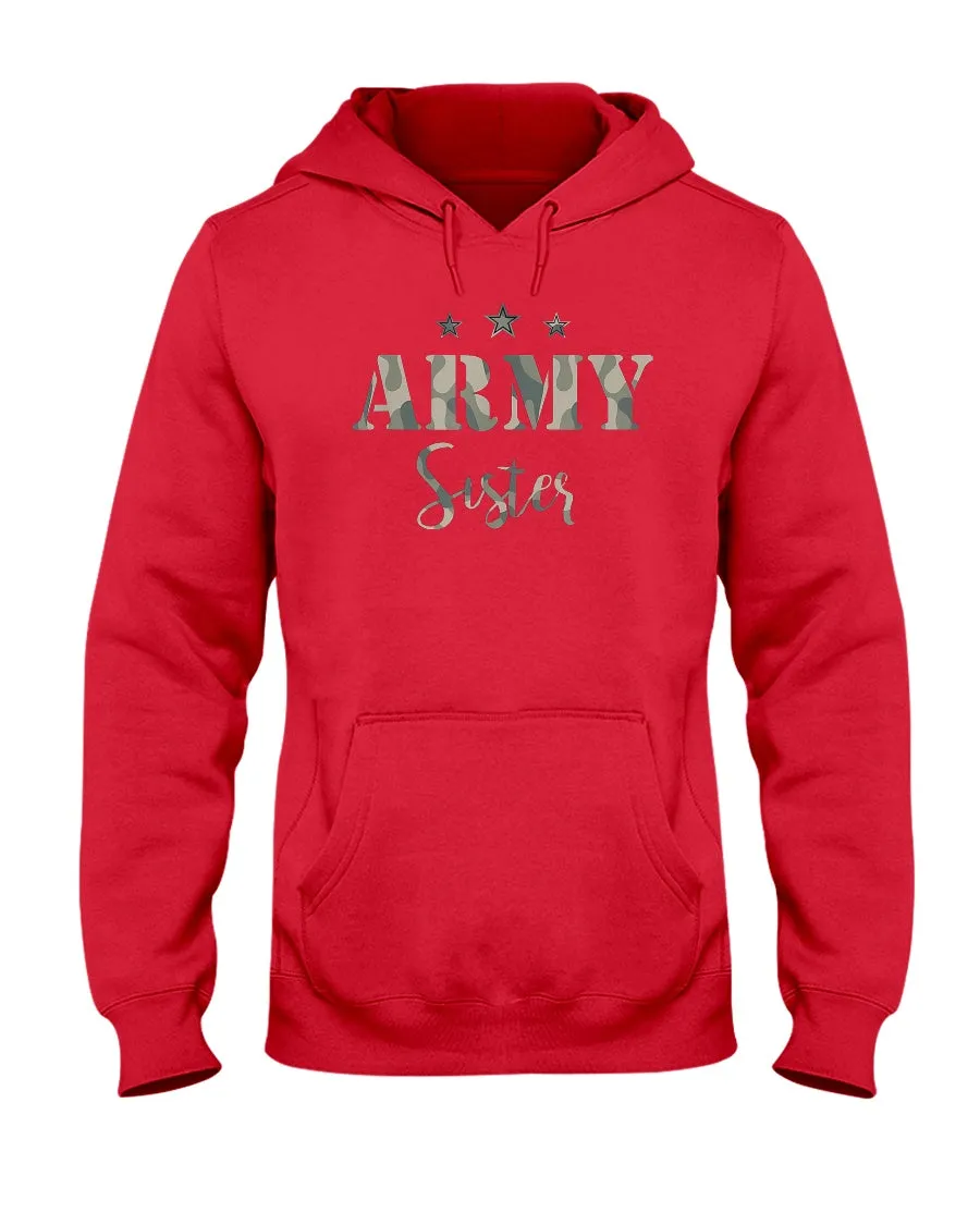 Camouflage Army Sister T-shirts