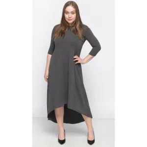 Charcoal High Low Dress by KMW