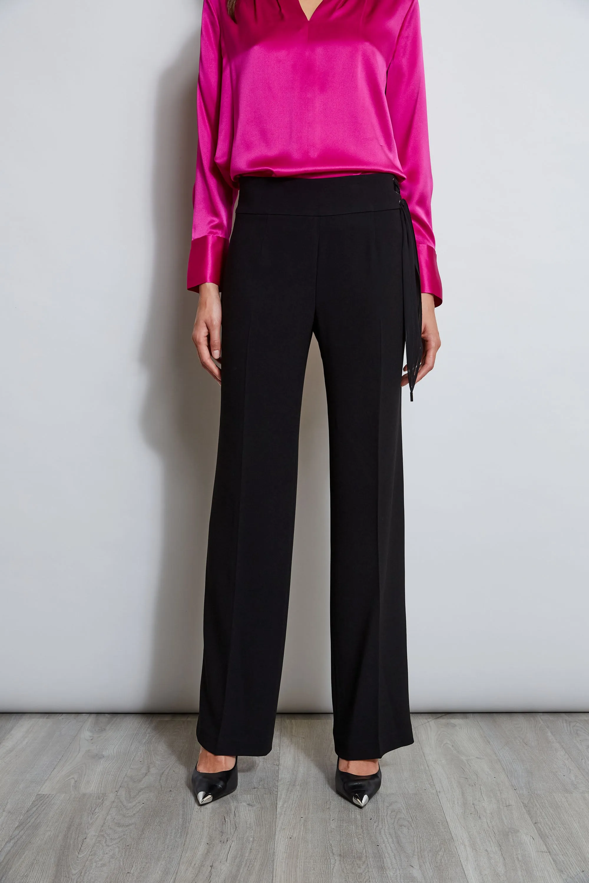 Crepe Side Tie Pant