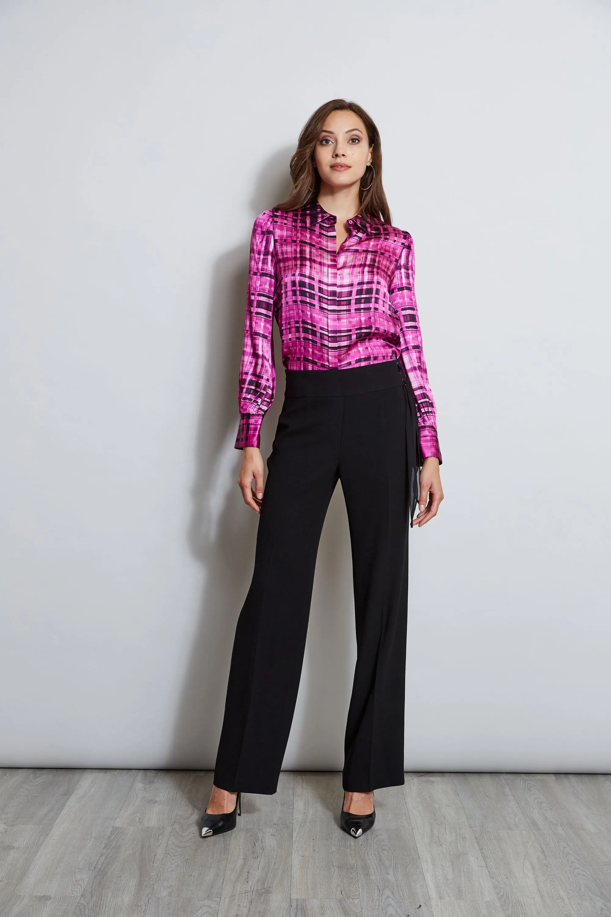 Crepe Side Tie Pant