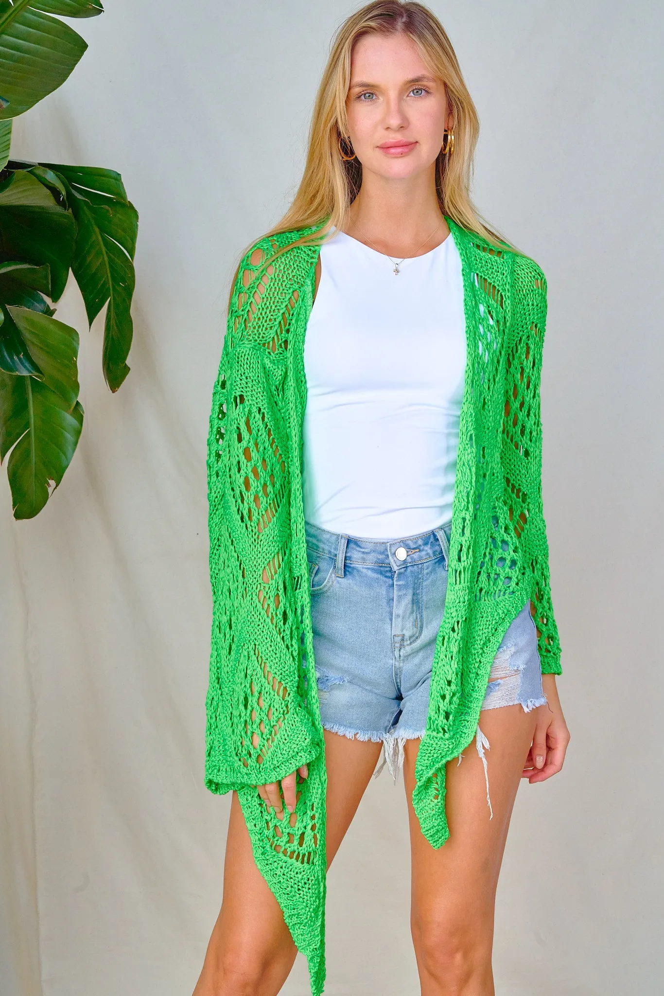 Crochet Bell Sleeve Top