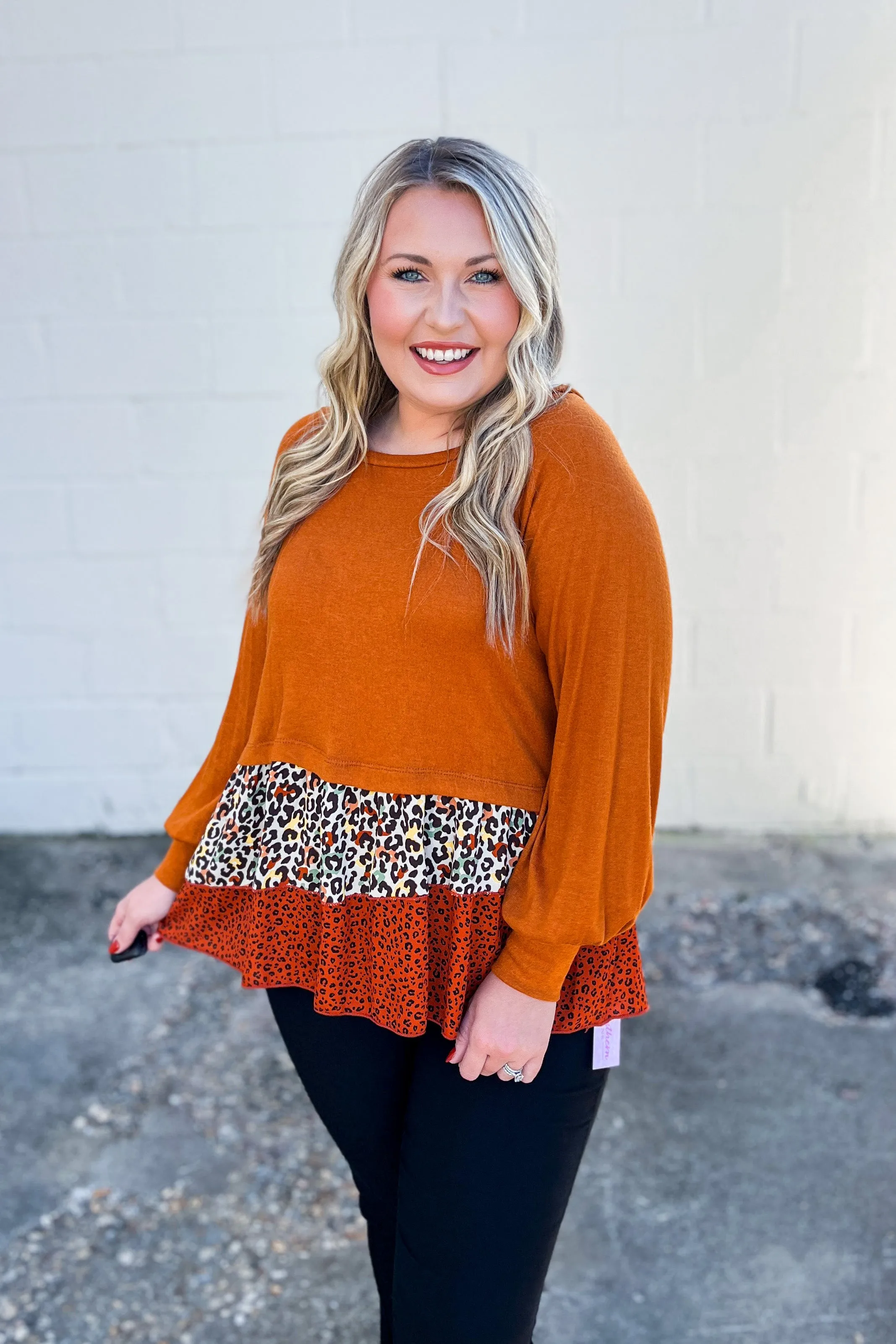 Fall Is Here Peplum Top