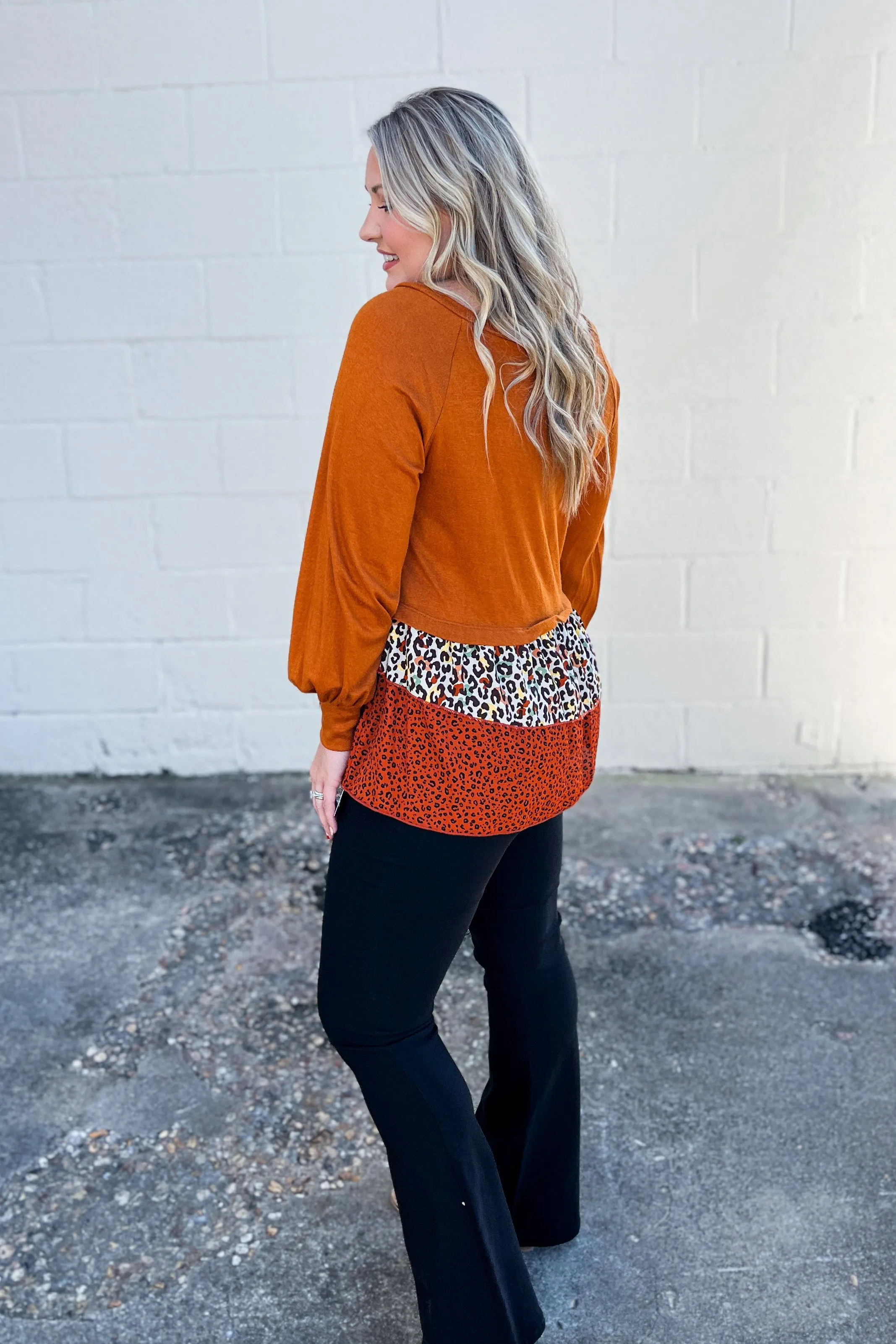 Fall Is Here Peplum Top