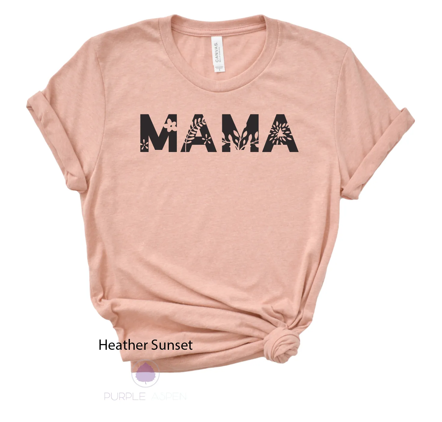 Floral Mama Premium Tshirt