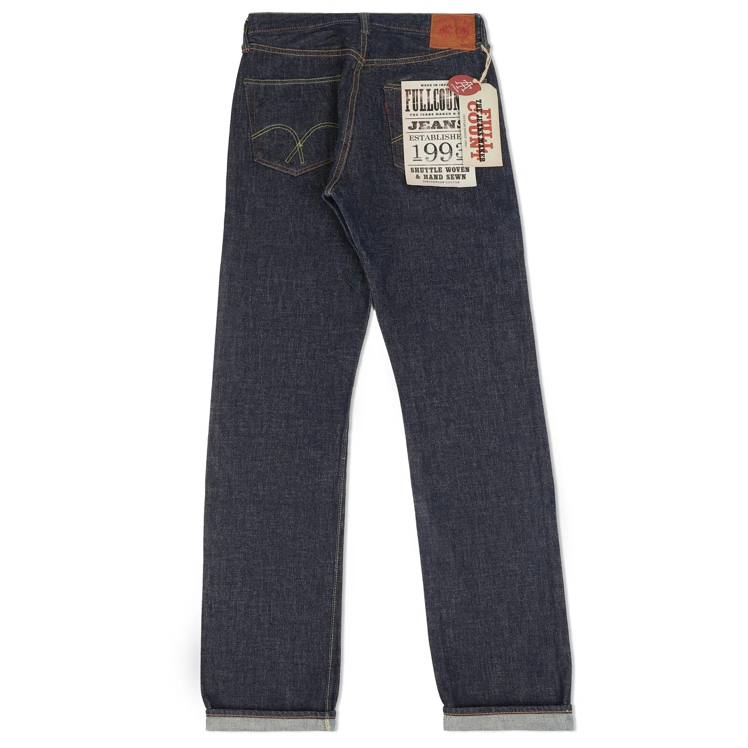 Full Count 1101W 13.7oz Loose Straight Jean - One Wash