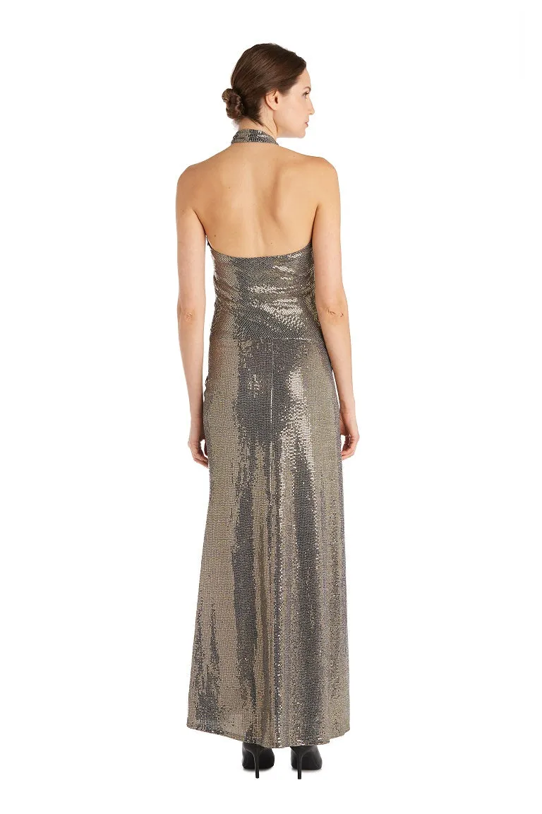 Halter Neck Gown