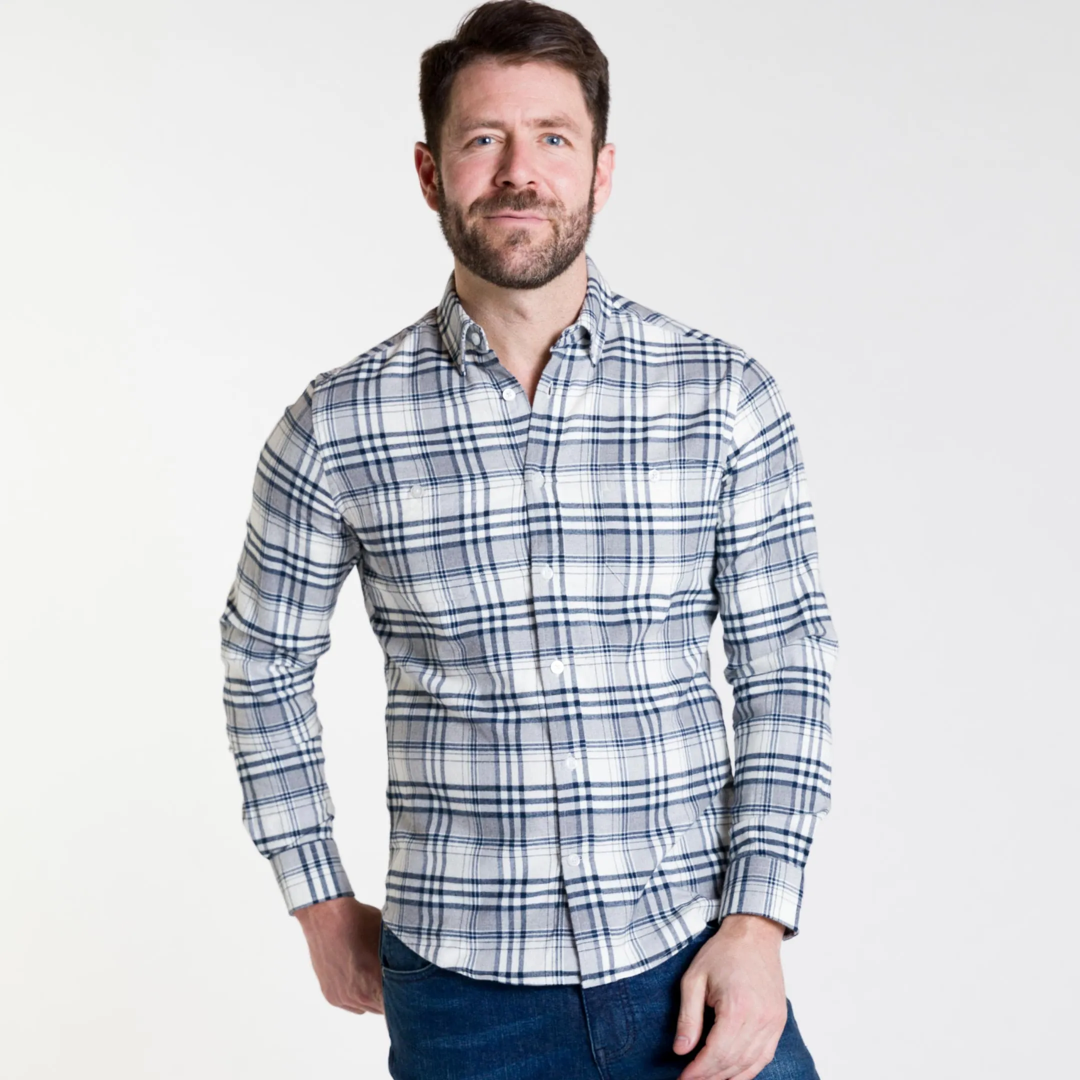 Highland Plaid Flannel Shirt