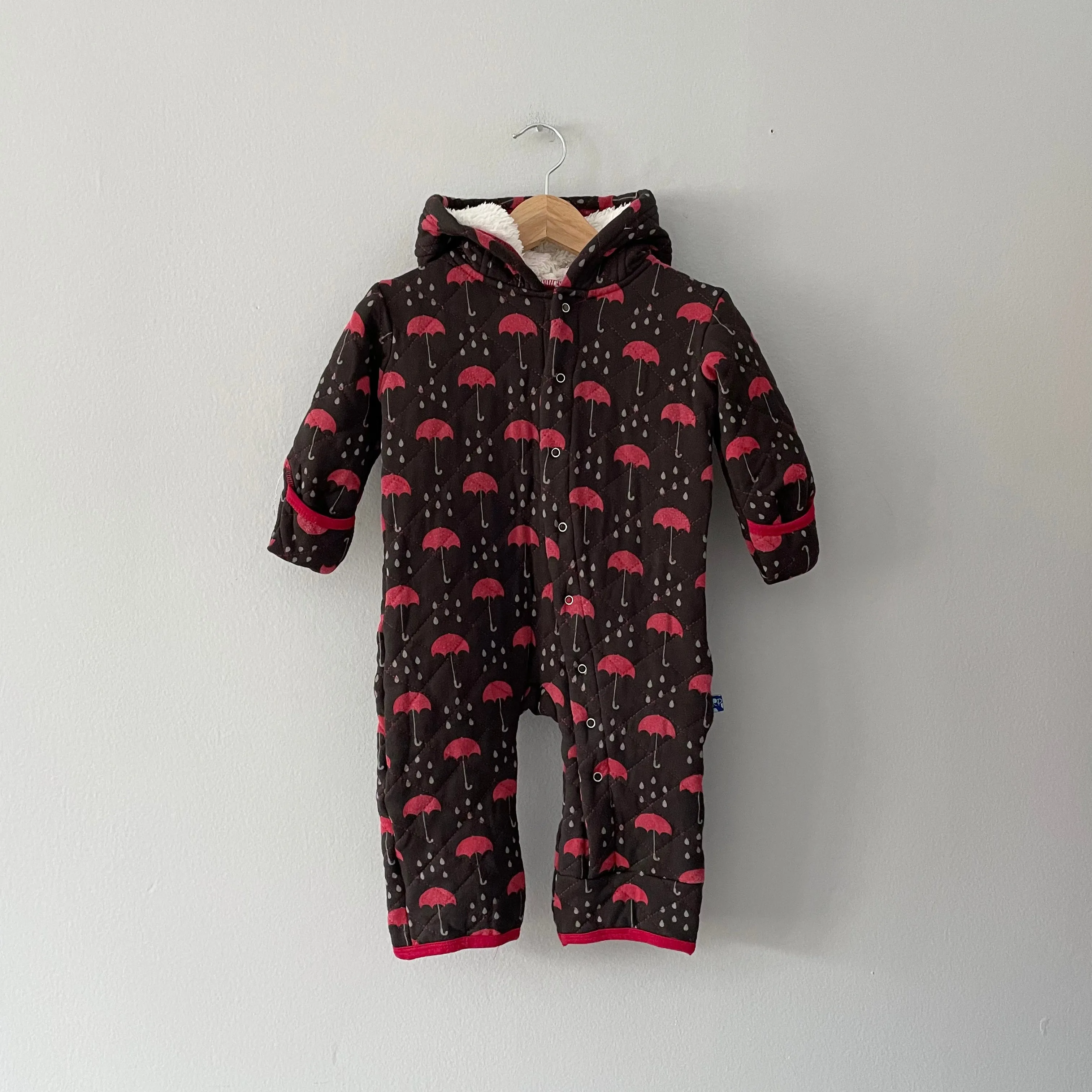 KicKee Pants / Bamboo viscose quilted suit / 6-12M