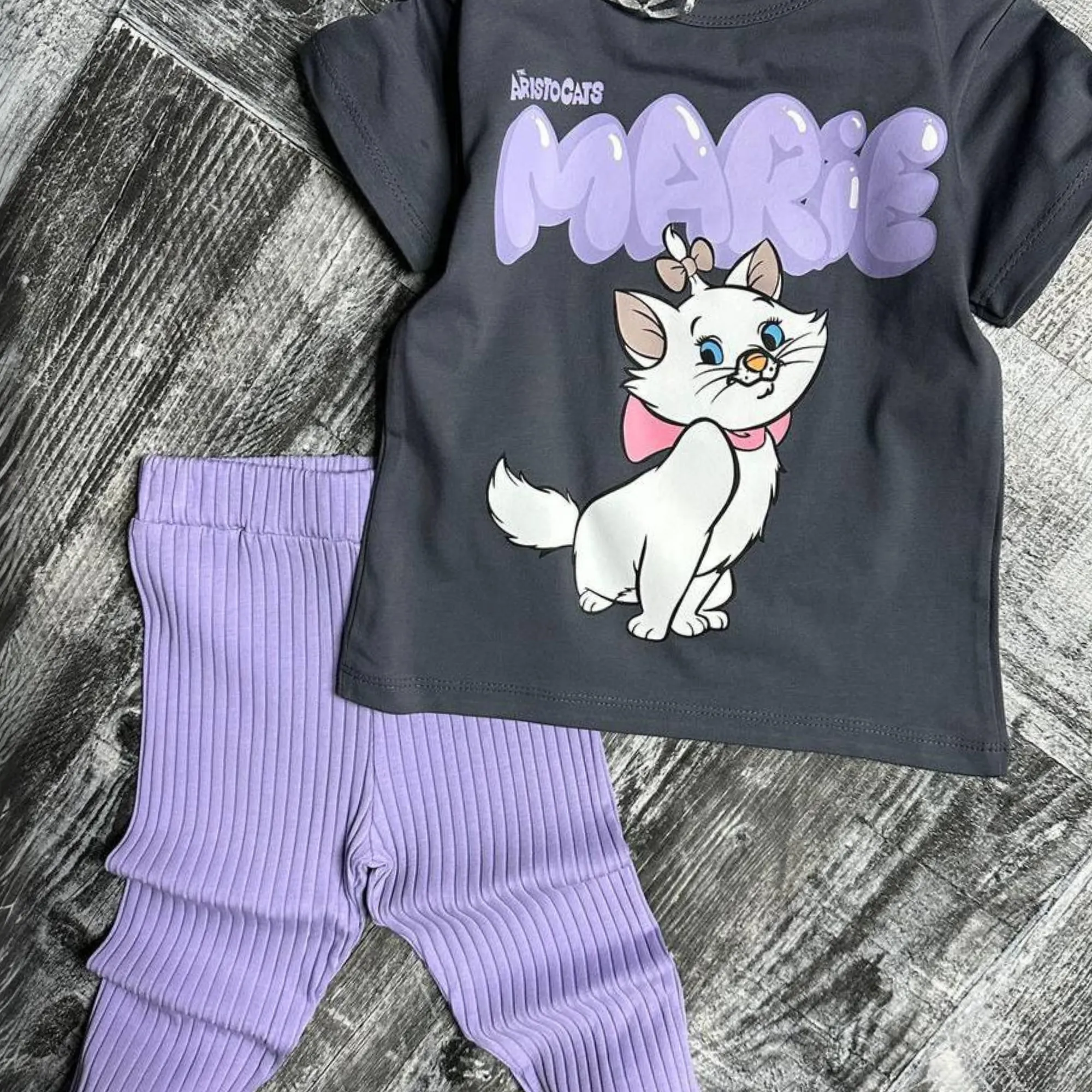 Marie Cat Girls Leggings Set