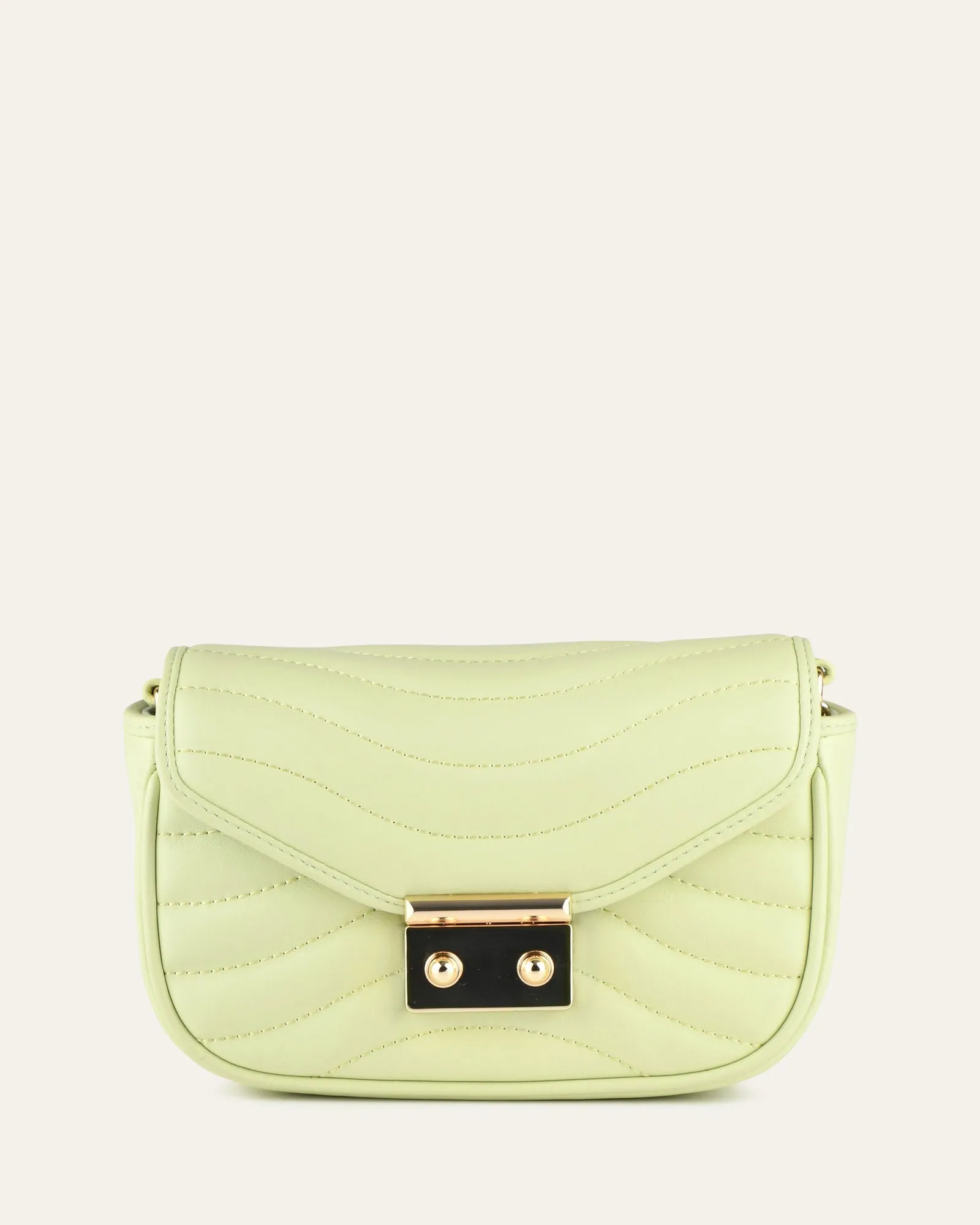 MAYA CROSS BODY HONEYDEW GREEN LEATHER