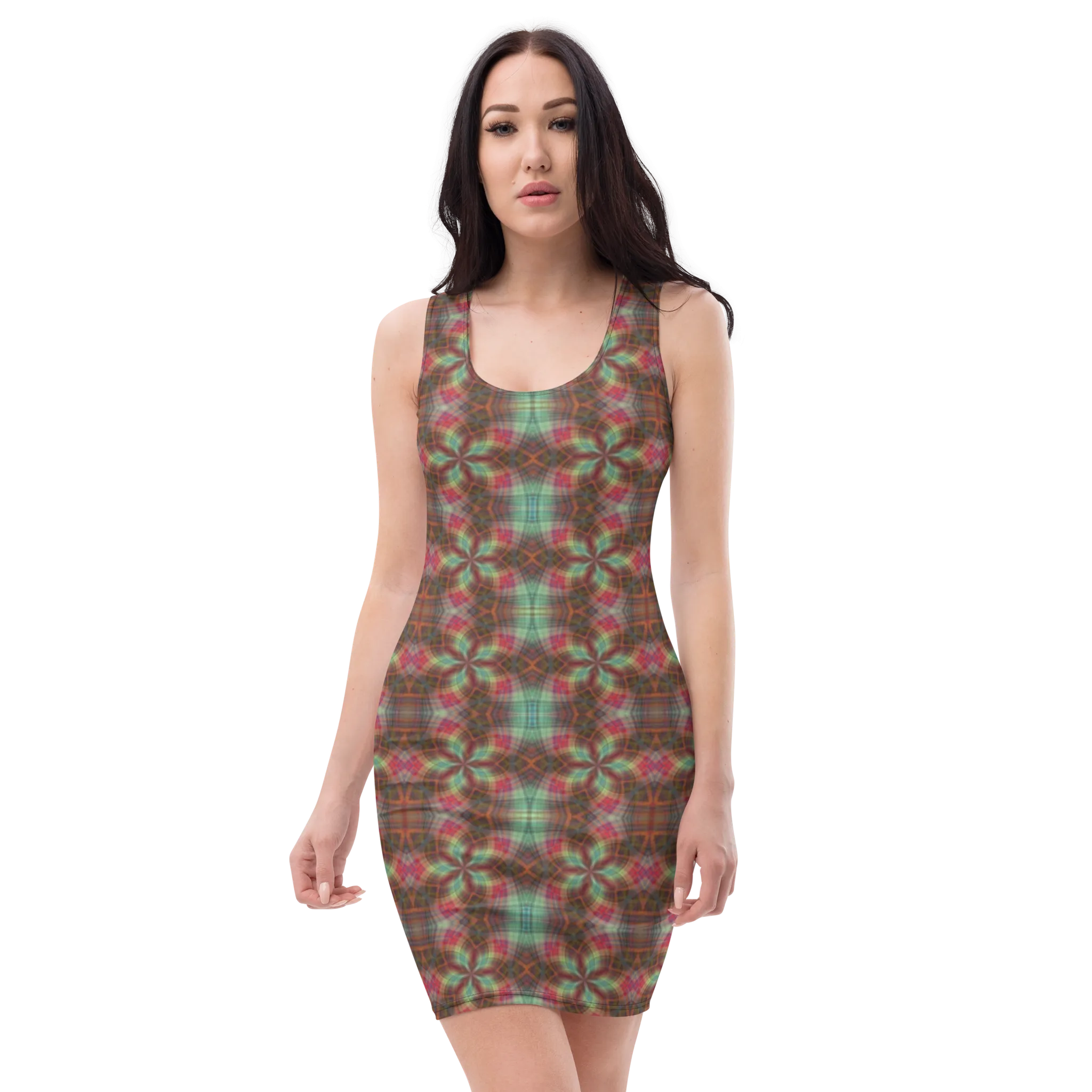 Recursia Argyle Rewired Pencil Dress