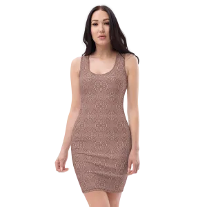 Recursia Fabrique Unknown II Pencil Dress In Pink