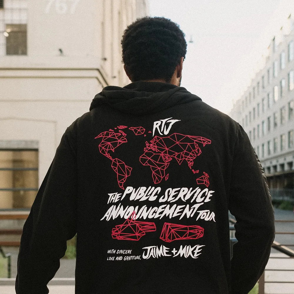 RTJ 2022 TOUR ZIP HOODIE