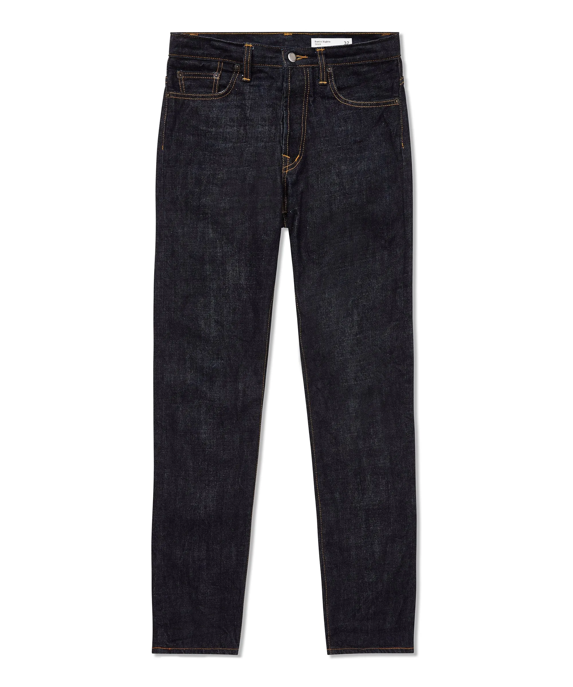 Selvage Straight Leg Jeans - Indigo