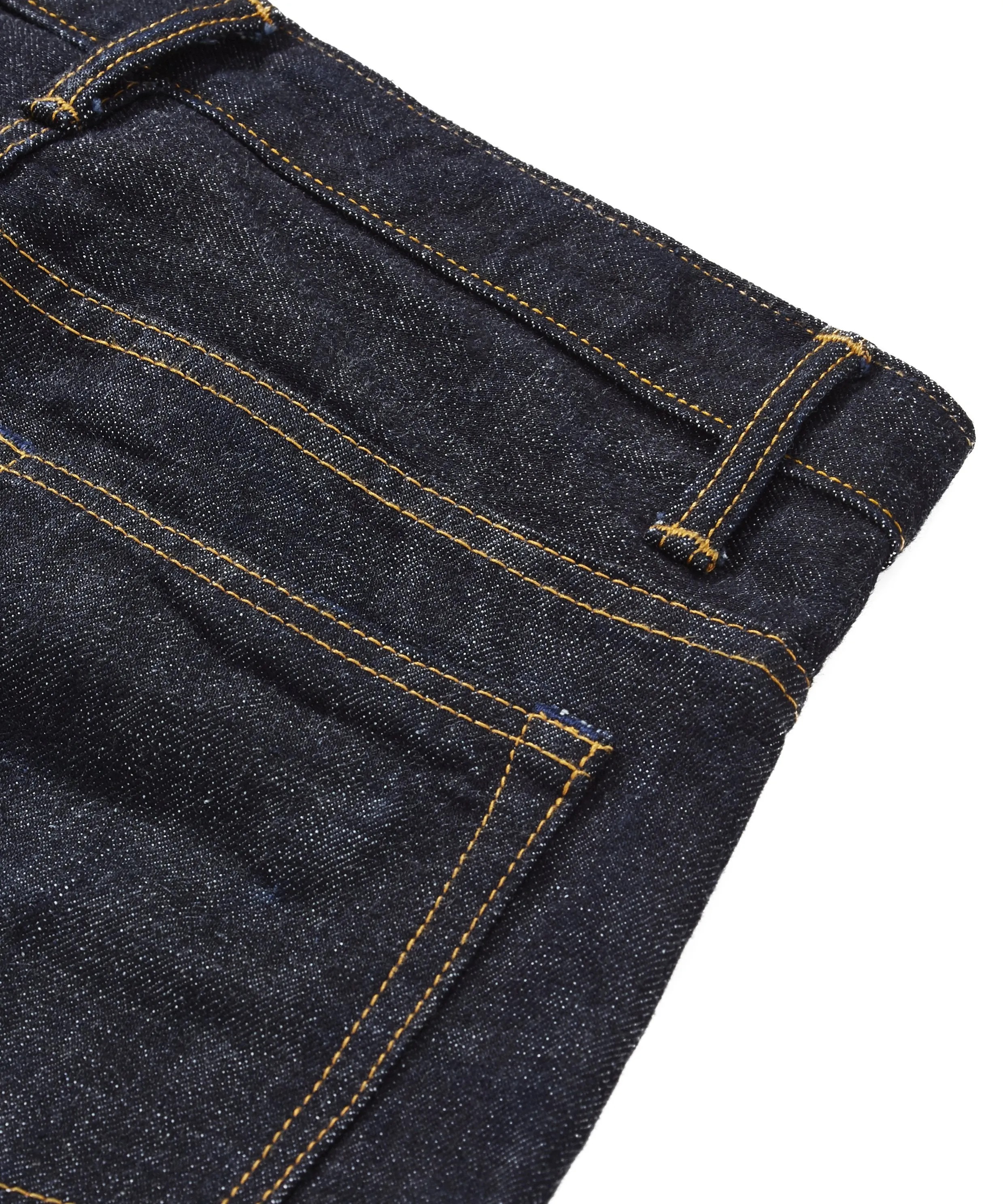 Selvage Straight Leg Jeans - Indigo