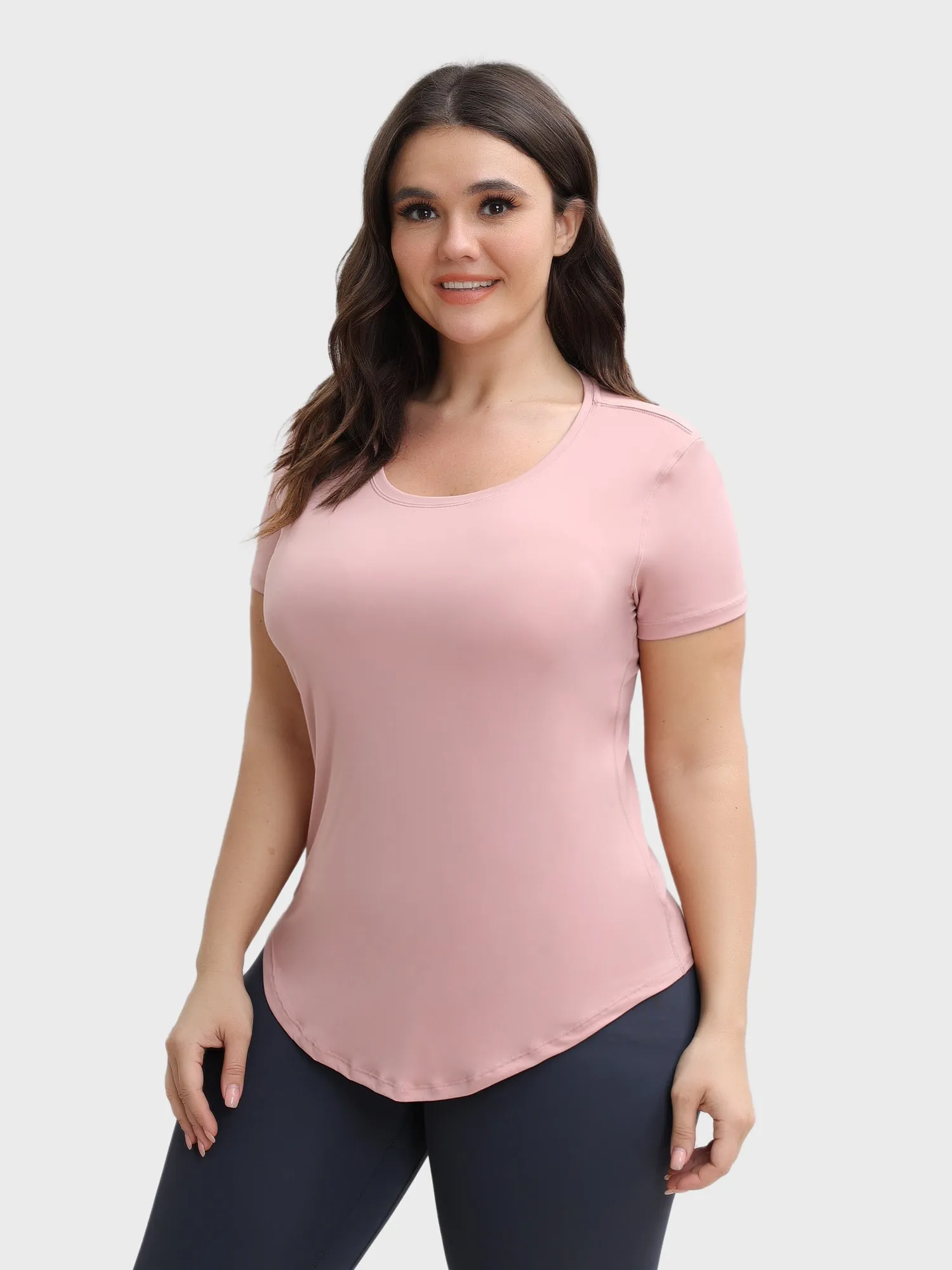 Simplicity Loose Lightweight Breathable Sports Tee