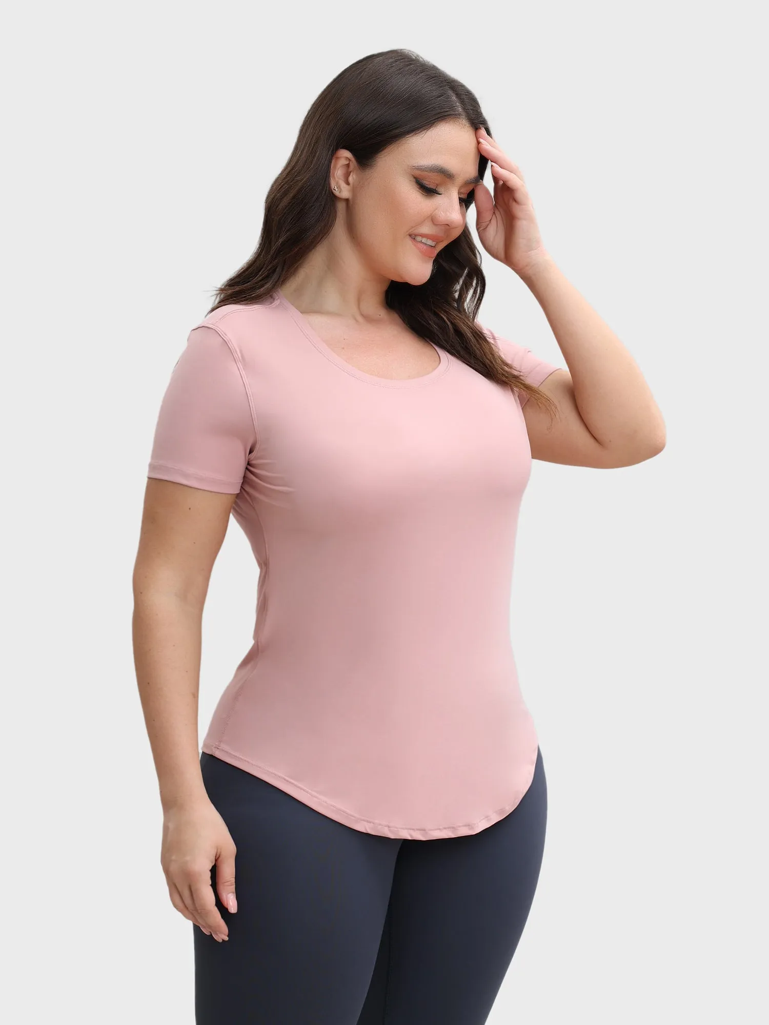 Simplicity Loose Lightweight Breathable Sports Tee