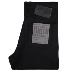 True Guy - Solid Black Selvedge - 36" Long Inseam