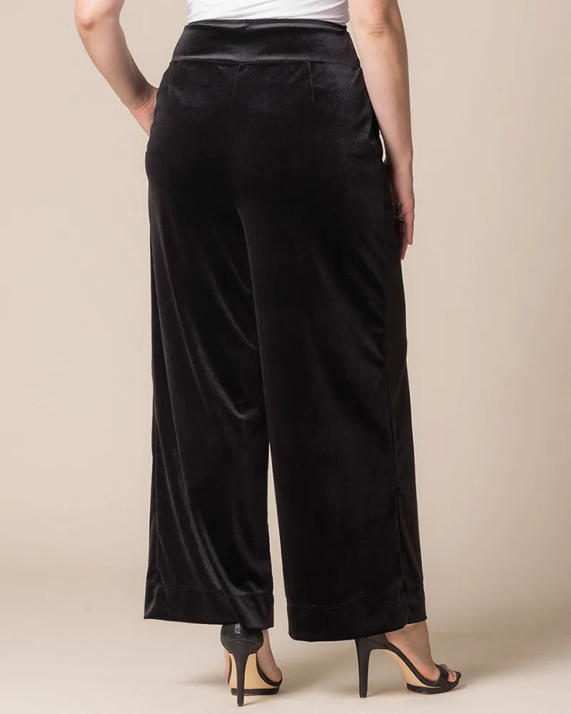 Velvet Luxe Wide Leg Pants