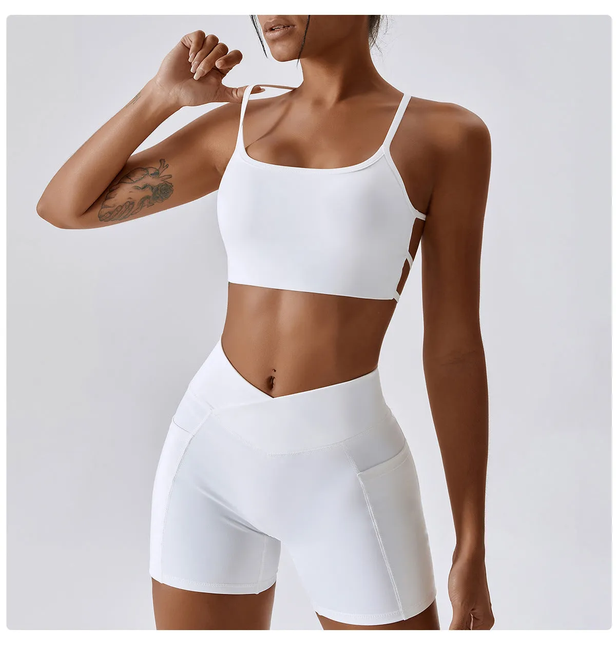 Women Gym Fitness Crop Top