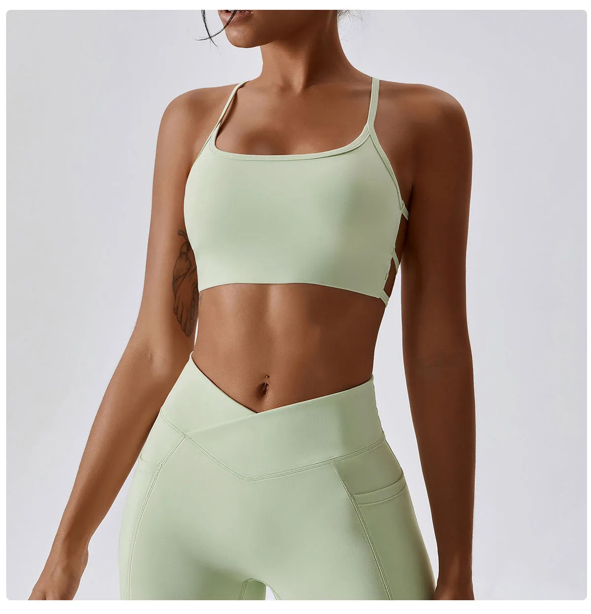 Women Gym Fitness Crop Top