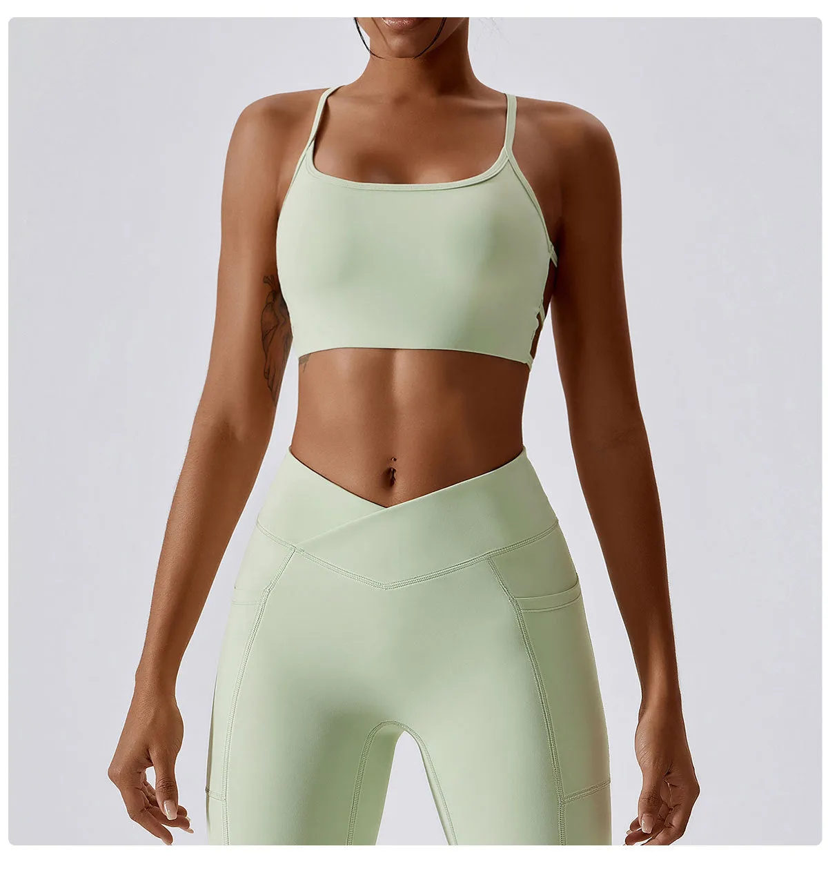 Women Gym Fitness Crop Top